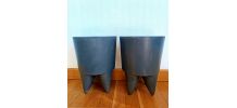 Paire de tabourets BUBU 1er par Starck 