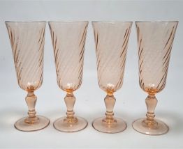 Flûtes à champagne Rosaline