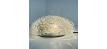 ANCIENNE APPLIQUE VERRE BULLE VINTAGE