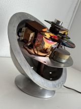 Rare lampe à fibre optique française "La Sphérique"