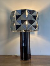 Lampe cinétique. 1970. Plexiglas fumé. Space age.