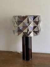 Lampe cinétique. 1970. Plexiglas fumé. Space age.