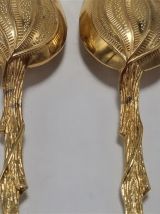 Petites cuillères dorées