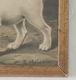 Tableau ancien E.Meier