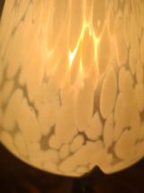  lampe veilleuse art deco fer forgé , 32x12 tres bon etat