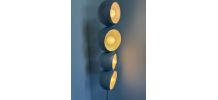 Lampadaire Agemob style vintage Eyeball 70-80
