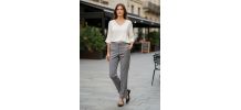 Pantalon Droit Un Jour Ailleurs - Modèle "Fabienne" - Laine 