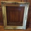 Ancien Cadre baroque en bois sculpté pour tableau