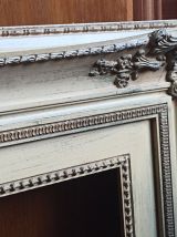 Ancien Cadre baroque en bois sculpté pour tableau