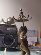 Angelot en bronze signé KLEY