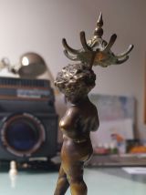 Angelot en bronze signé KLEY