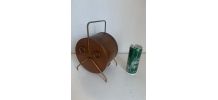 Pot vintage 1960 à tabac tabatière fut tonneau pipe vin - 25