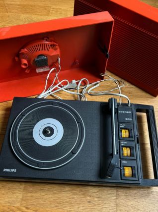Platine vinyle vintage Philips Stereo 200