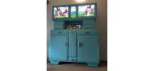 buffet mado avec vitraux