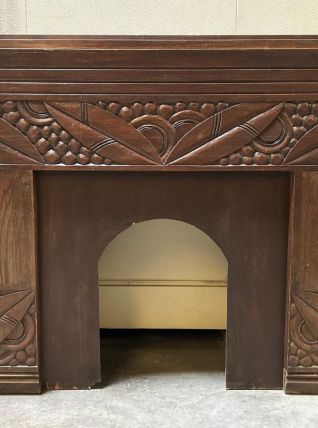 Cheminée dessinée par Louis Majorelle
