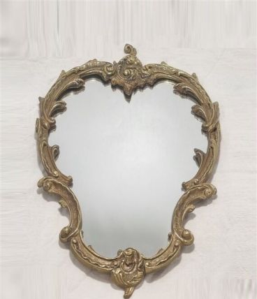  Miroir en laiton 
