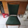 Lot de 6 chaises style scandinave vertes 