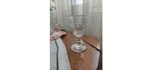  3 verres cristal modèle Caton