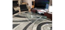 Table basse David Lange 1980. 120x70.