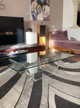 Table basse David Lange 1980. 120x70.