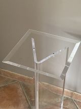 Console David Lange 1980. Plexiglas.