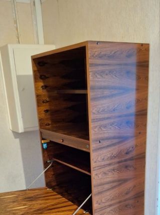 Secretaire Bartolini 70 palissandre de Rio