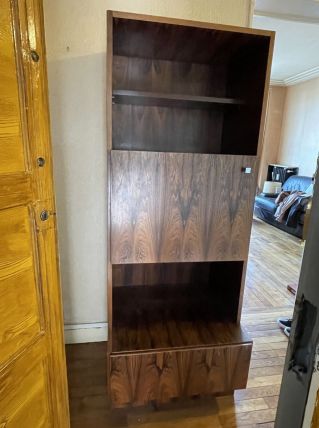 Secretaire Bartolini 70 palissandre de Rio