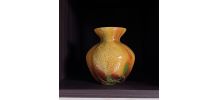 Vase Vintage La Rochère - Verre Marbré Signé