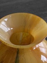 Vase Vintage La Rochère - Verre Marbré Signé