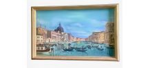 Venise - Le grand canal - inspiration Canaletto &amp;amp; Guardi - S