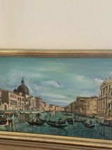 Venise - Le grand canal - inspiration Canaletto &amp; Guardi - S