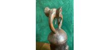 Rare Oracle Royal Baoulé "Mounu" – Éléphant à la Dualité – 5