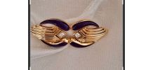 Broche-Pendentif Vintage GUY LAROCHE Signée -