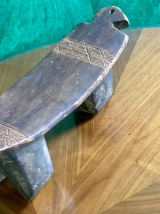 Ancien Siège Lobi "Échassier" - Burkina Faso - Art Tribal