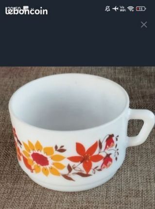 tasse flore arcopal