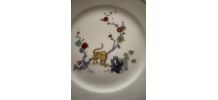 RARE - Lot assiettes vintage Geo Rouard fin 19e