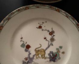 RARE - Lot assiettes vintage Geo Rouard fin 19e