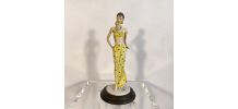Grande Statue Vintage "Fashion Lady" par Antoni Famery 
