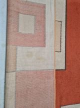 Tapis modernsite géométrique , grande taille 260x340 , coule