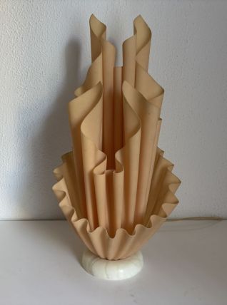Lampe vintage 1970 Georgia Jacob modèle Corolle - 51 cm