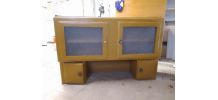 BUFFET VINTAGE MADO + PLAQUE DE MARBRE ENTRE LE HAUT ET BAS