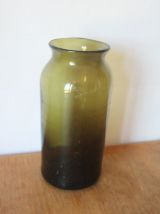 Pot, bocal verre, années 40/50