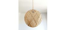 Suspension design abaca style bohème vintage 