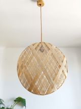 Suspension design abaca style bohème vintage 