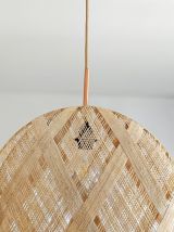 Suspension design abaca style bohème vintage 