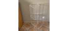 Console David Lange 1980. 90x36x30. Plexiglas.