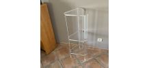 Console David Lange 1980. 90x36x30. Plexiglas.