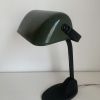 Lampe vintage 1930 Viktoria émaillée fonte Bauhaus - 40 cm