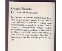 georges brassens  la mauvaise reputation 