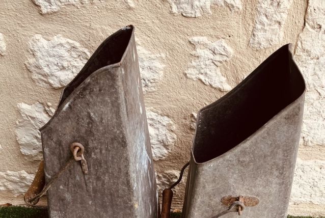 Ancien Seau à charbon
